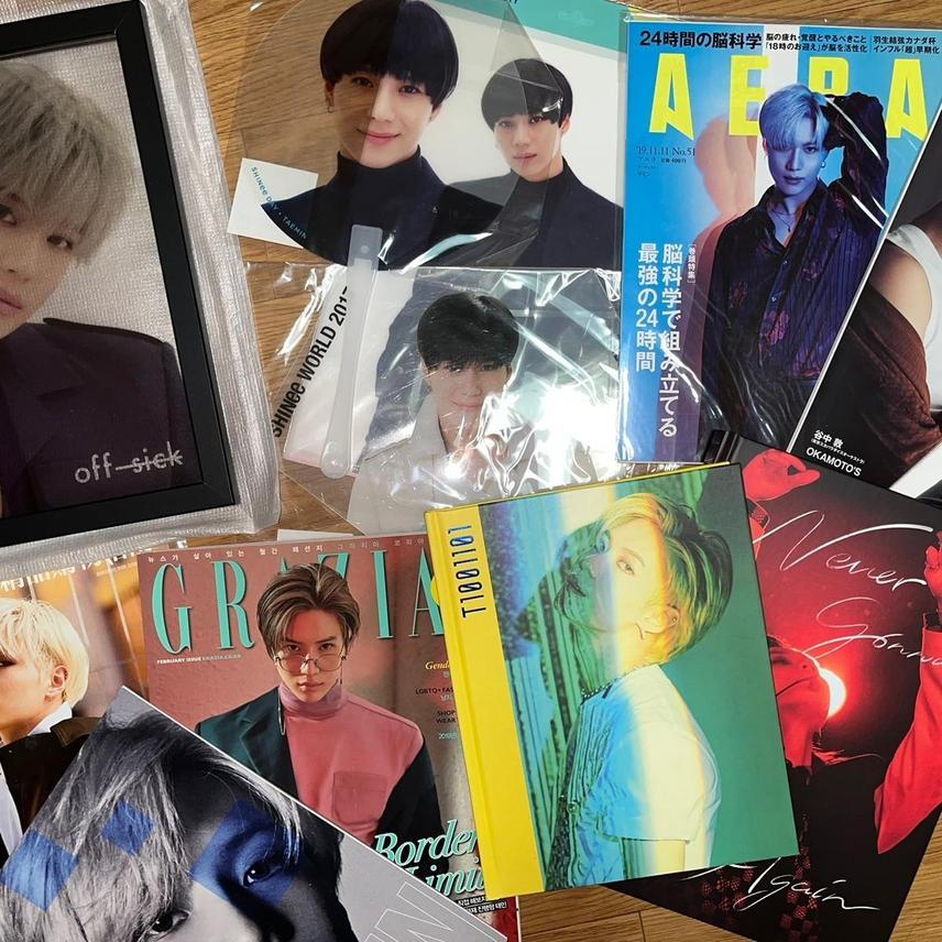 [일괄] 샤이니 태민 콘서트 포토북 잡지 및 기타 공식 굿즈