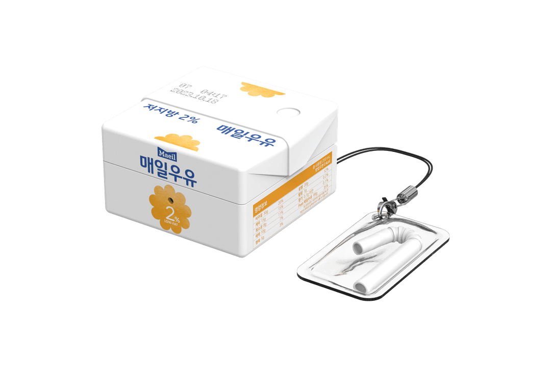 갤럭시 버즈 매일우유 케이스 (저지방)