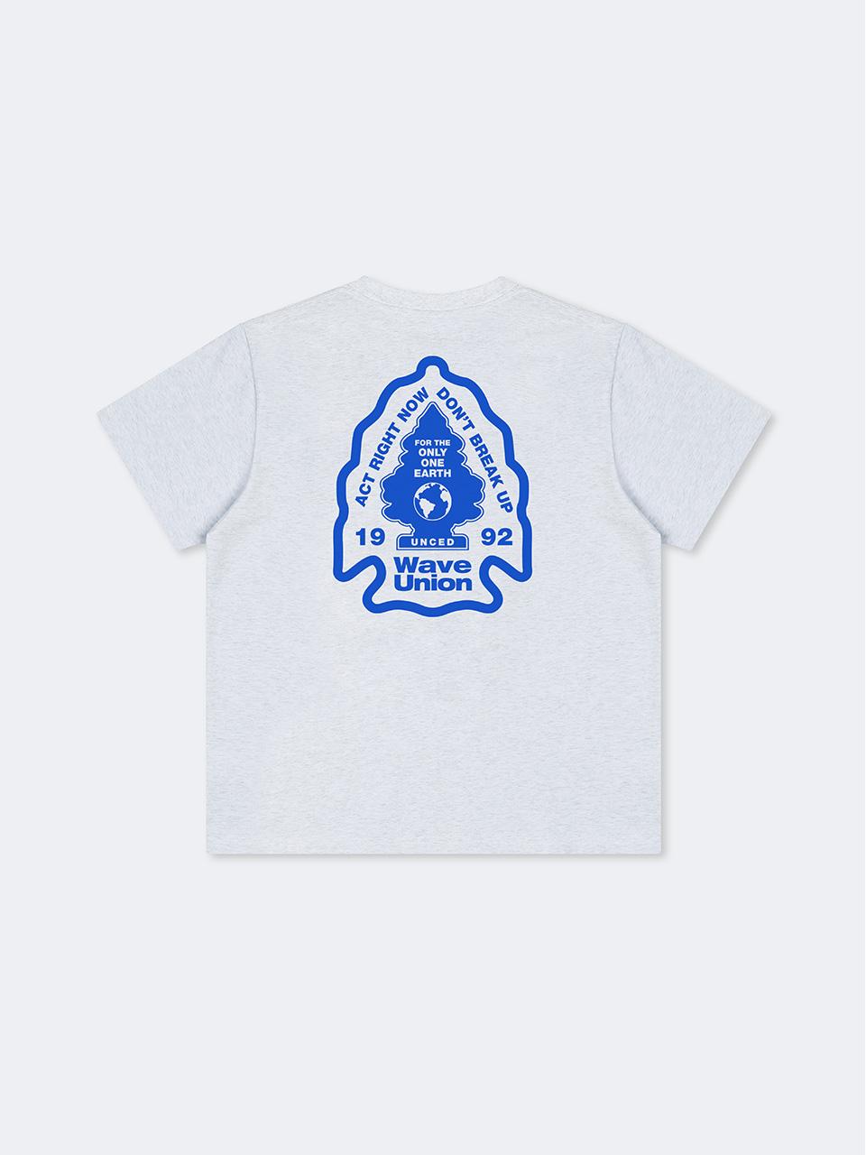 Tree T-shirt heather gray