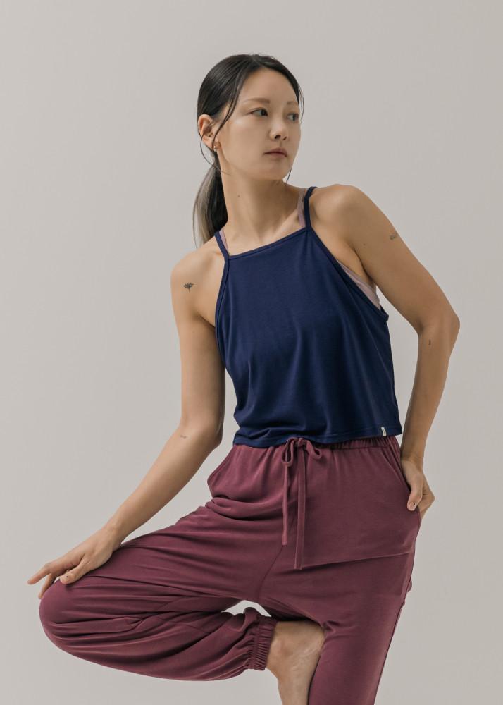 [소함소함] 미니 홀터 크롭 나시