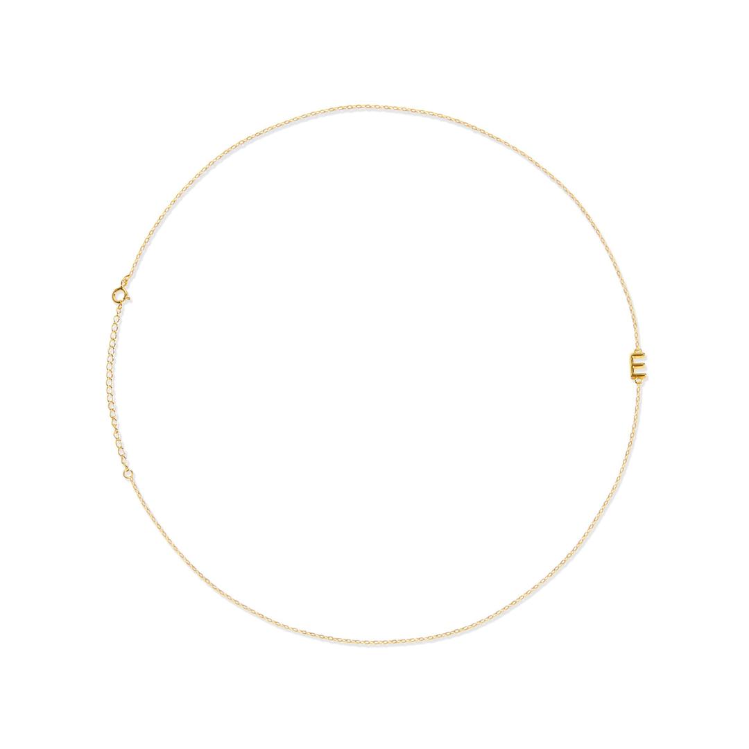 THE ONE LETTER - GOLD VERMEIL / B