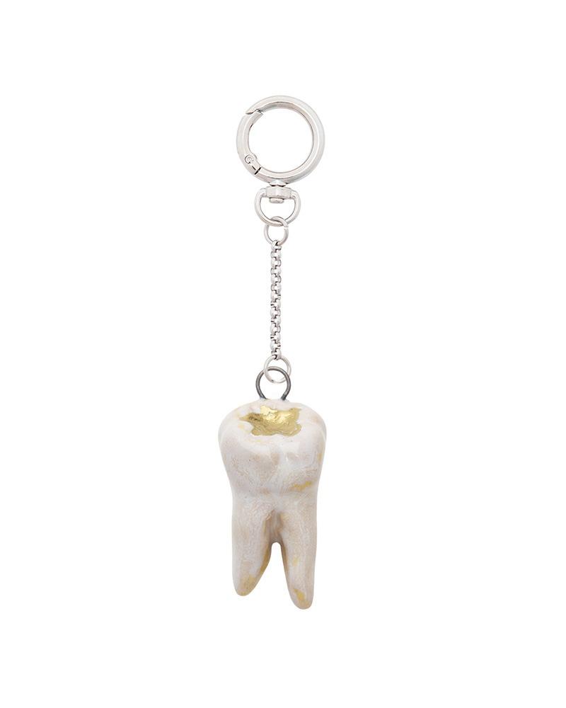 골드 크라운 티스 키링 Gold Crown Teeth Keyring
