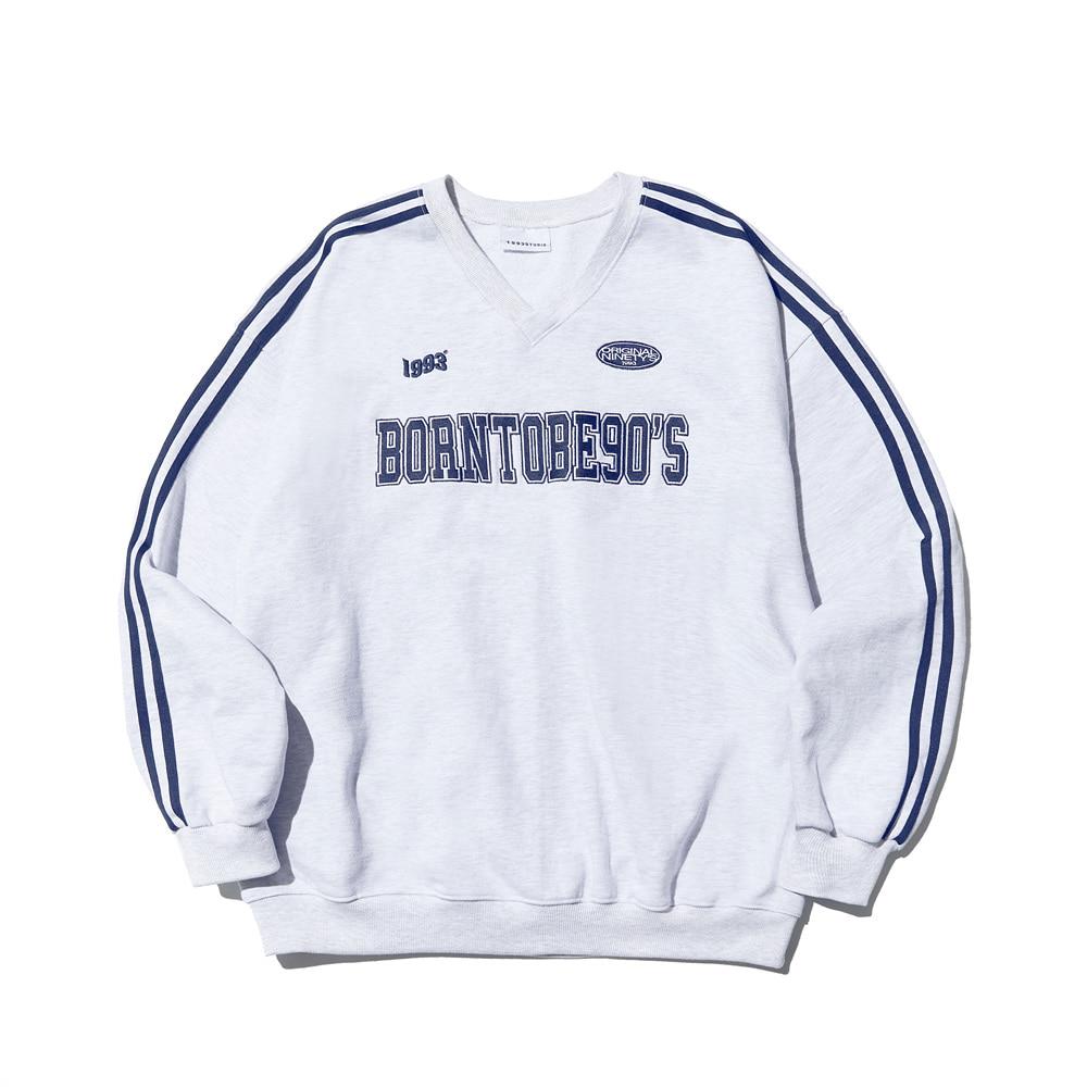 90S 트랙 스웨트셔츠_그레이