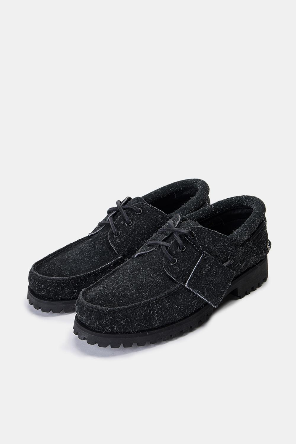 (EXCLUSIVE) TIMBERLAND x SCULP 3 EYE BOAT SHOES BLACK