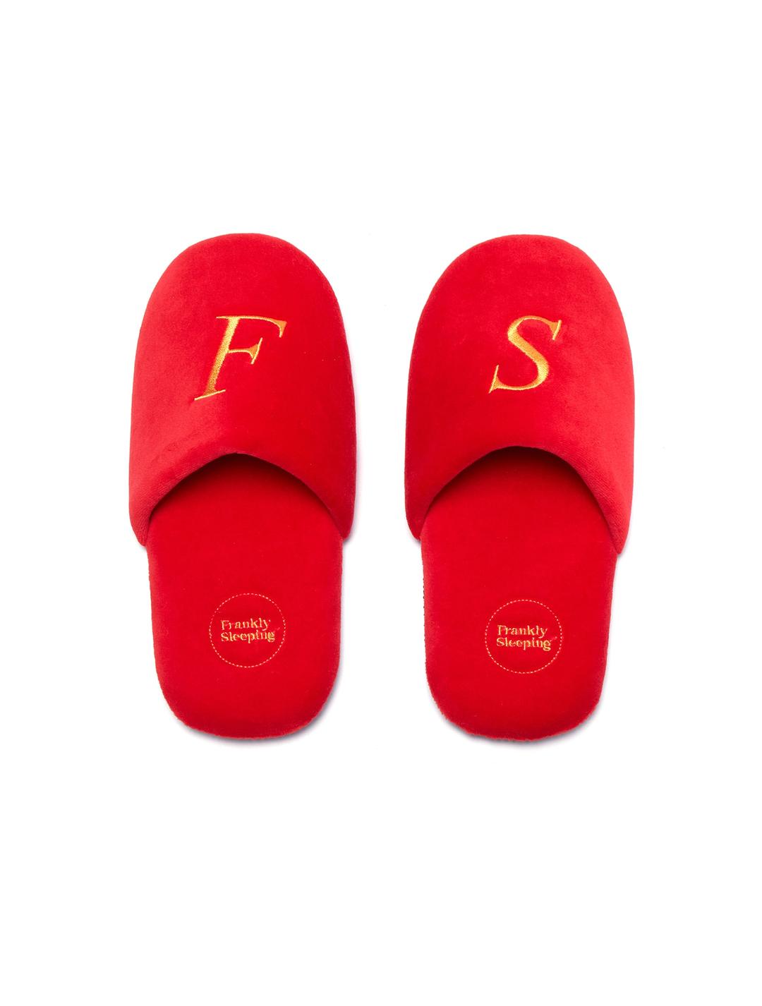 🎁이달의취향🎁[김나영님 착용] [1st Anniversary Edition] Unisex Home Office Shoes - Red