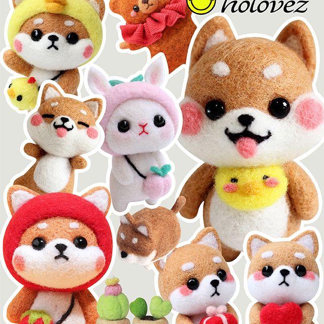 [사은품증정] 양모펠트 니들펠트 diy 만들기 세트 키트