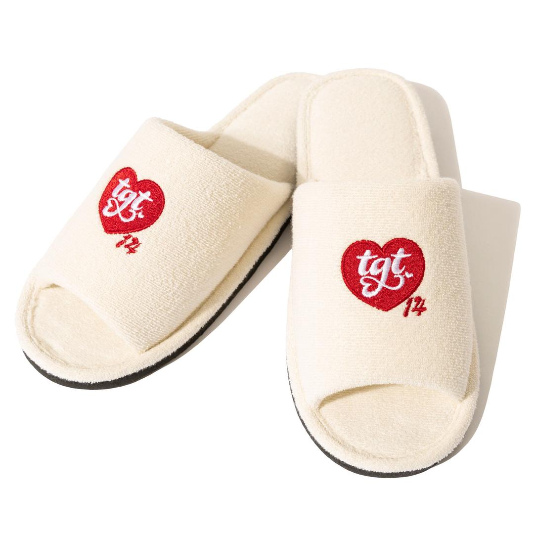 NEO HEART LOGO SLIPPER_OATMEAL