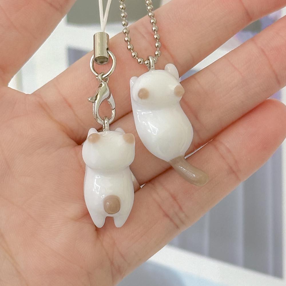 고양이키링 미니어처 폰꾸 고양이장식