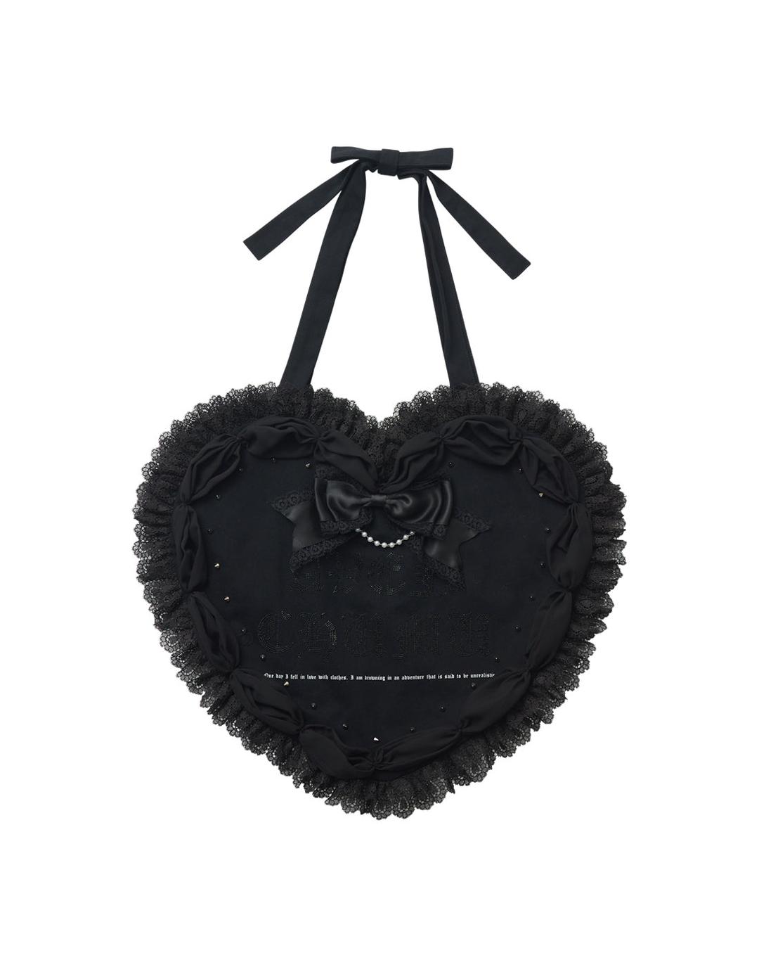 Love heart's cake tote bag
