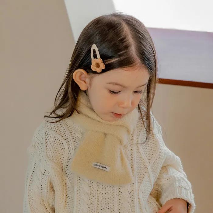 밍크플러피 니트 아기 워머