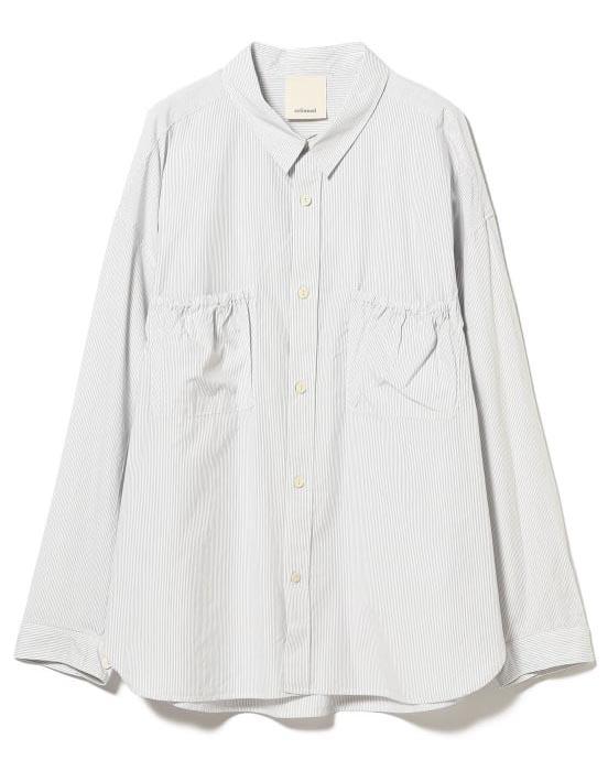 [REFOMED] WRIST PATCH WIDE SHIRT STRIPE (WHITE)