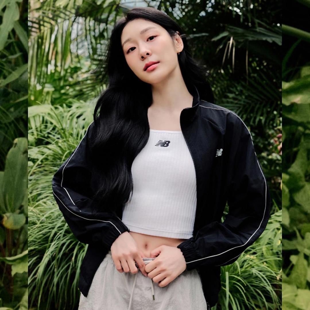 WOMEN 트랙 우븐자켓