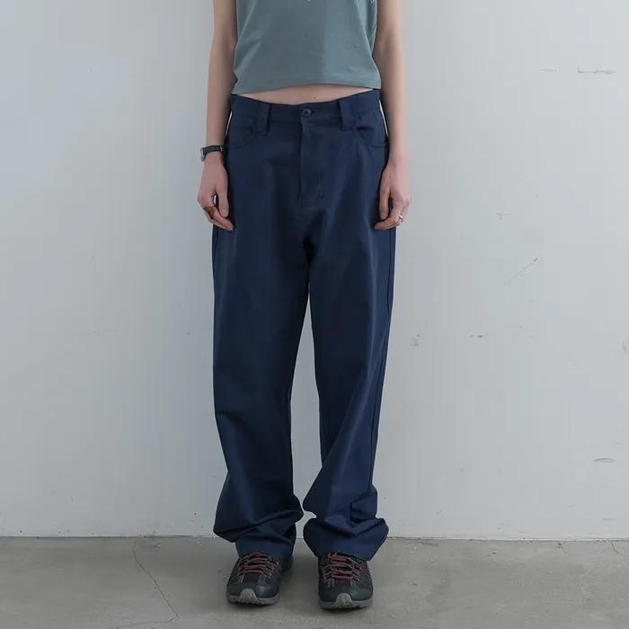 CLASSIC COTTON CHINO PANTS (navy)