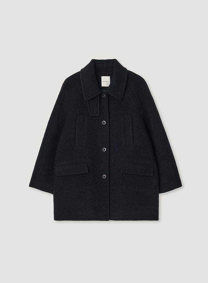 BELLO WOOL COAT_NAVY