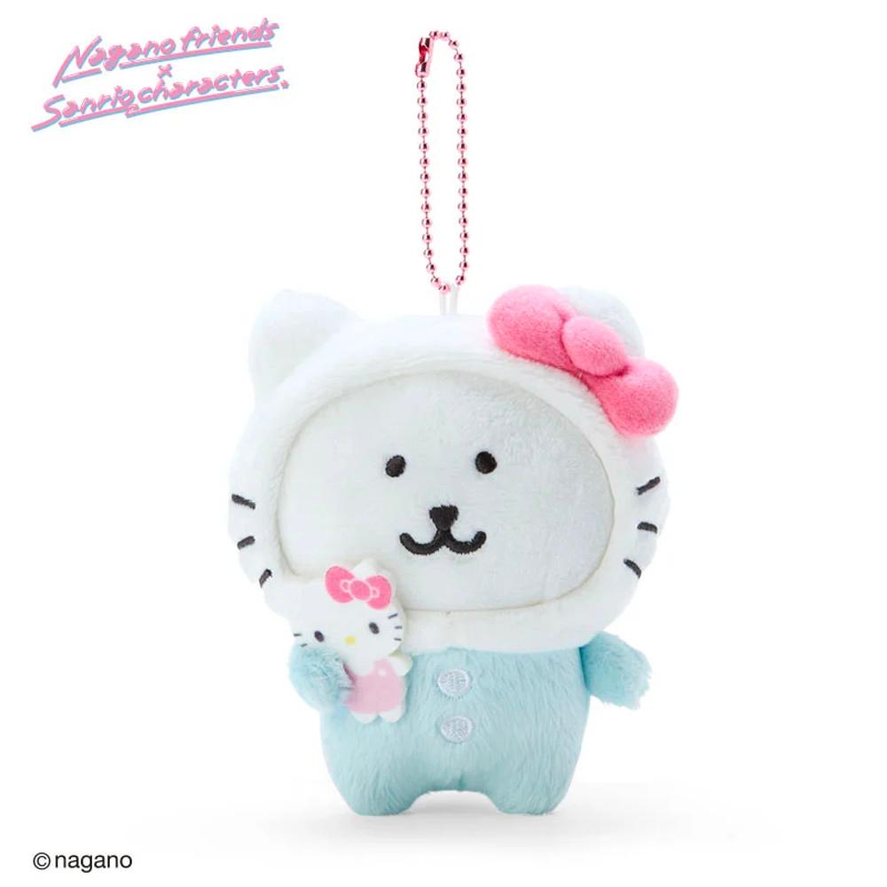 나가노 먼작귀 치이카와 산리오 콜라보 농담곰 담곰이 헬로키티 인형 키링