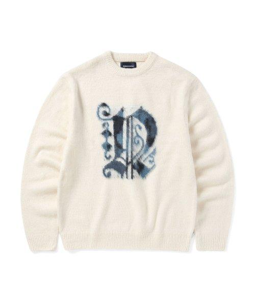Fortuna N-Logo Sweater Ivory