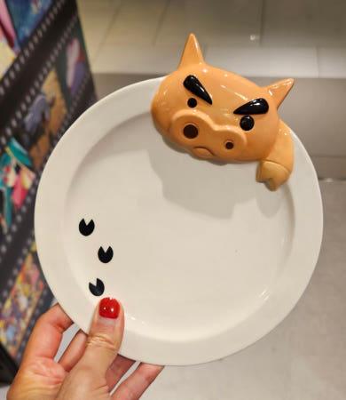 이런 상품 어때요? 짱구는 못말려 부리부리 마스코트 플레이트 ﻿18cm