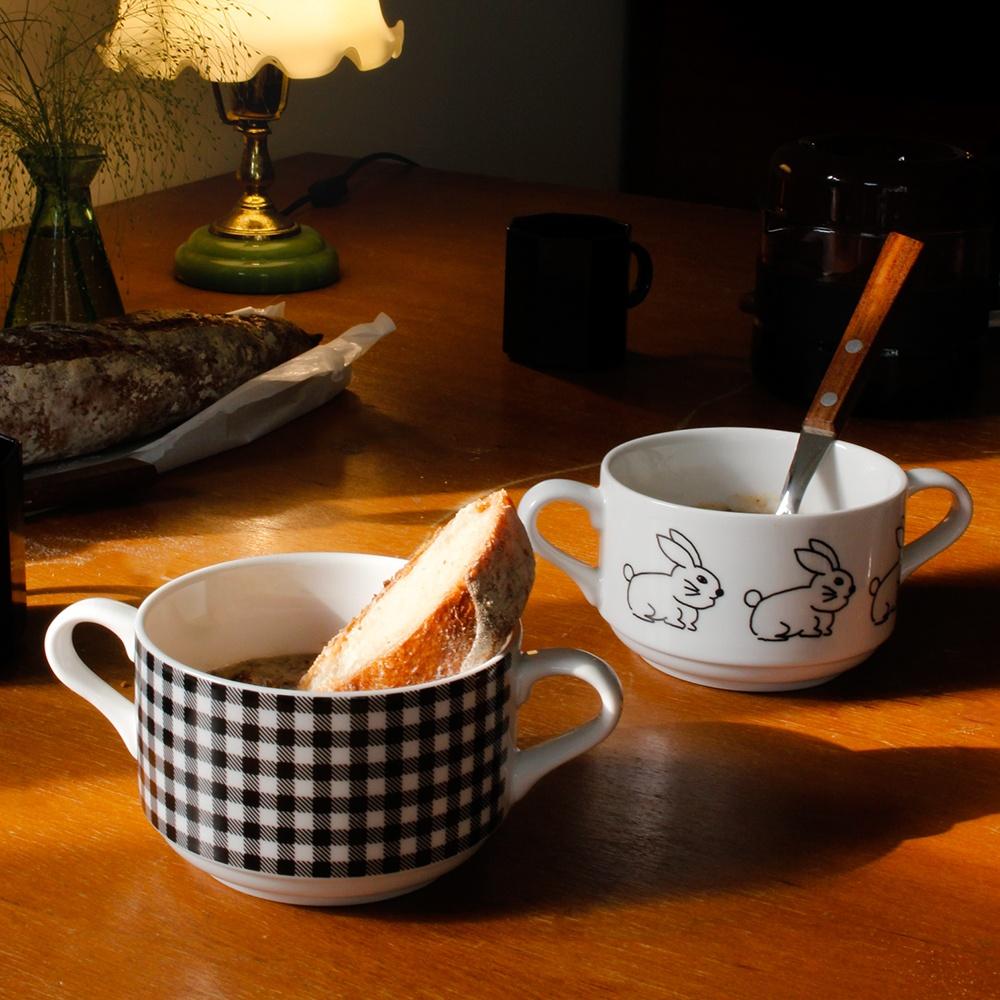 [29cm 단독] 체크 버니 수프 볼 스몰 (2종)