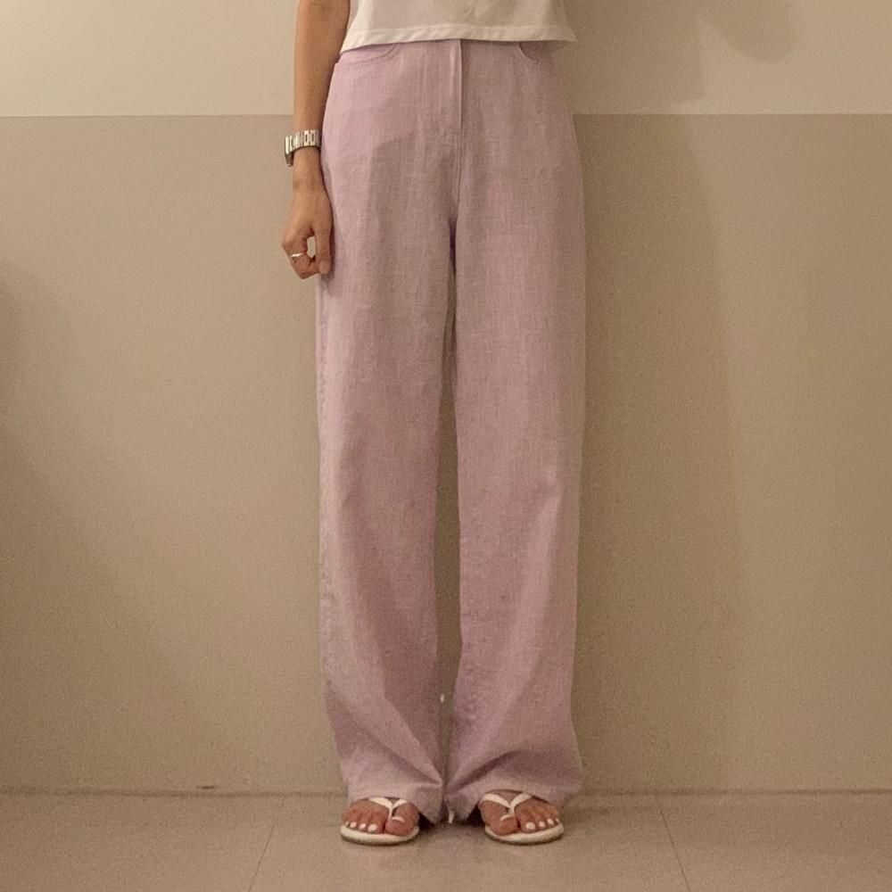 [M 당일] 포포 린넨 100 팬츠 1color