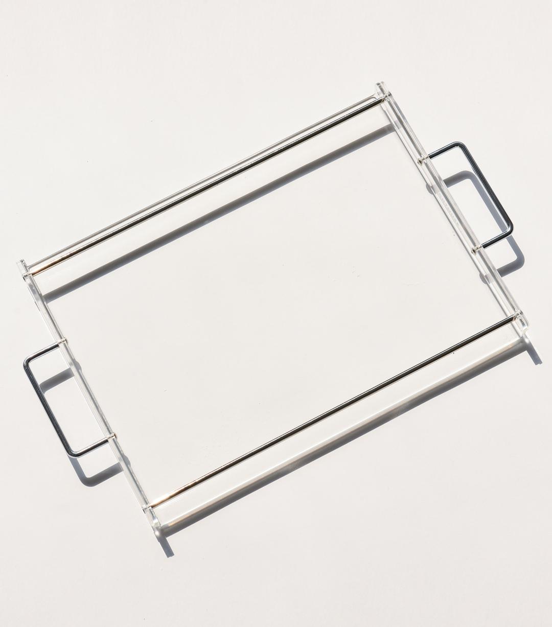 스퀘어 인테리어 트레이 클리어