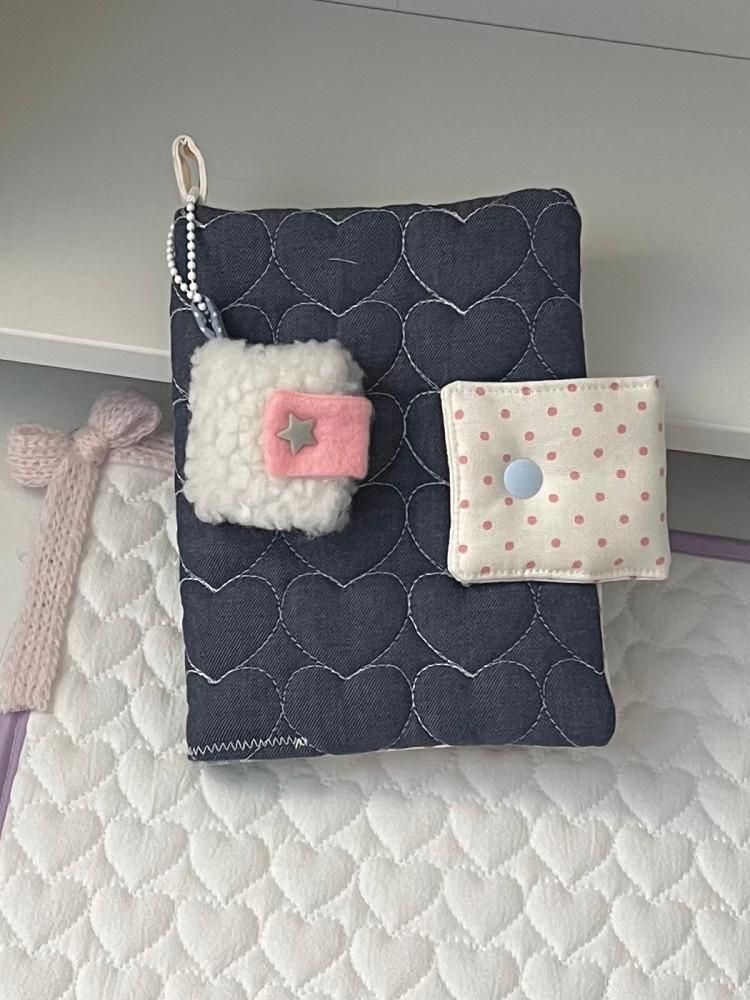 수심 Breeze Book Cover 브리즈 북커버 A6 데님 유니크