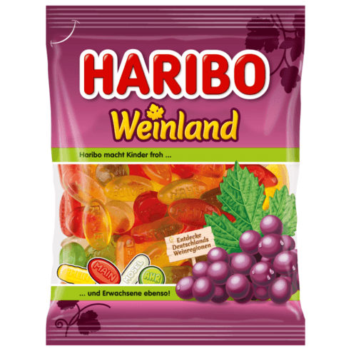 하리보 와인랜드 와인 젤리, 175g, 1개 - 츄잉젤리 | 쿠팡