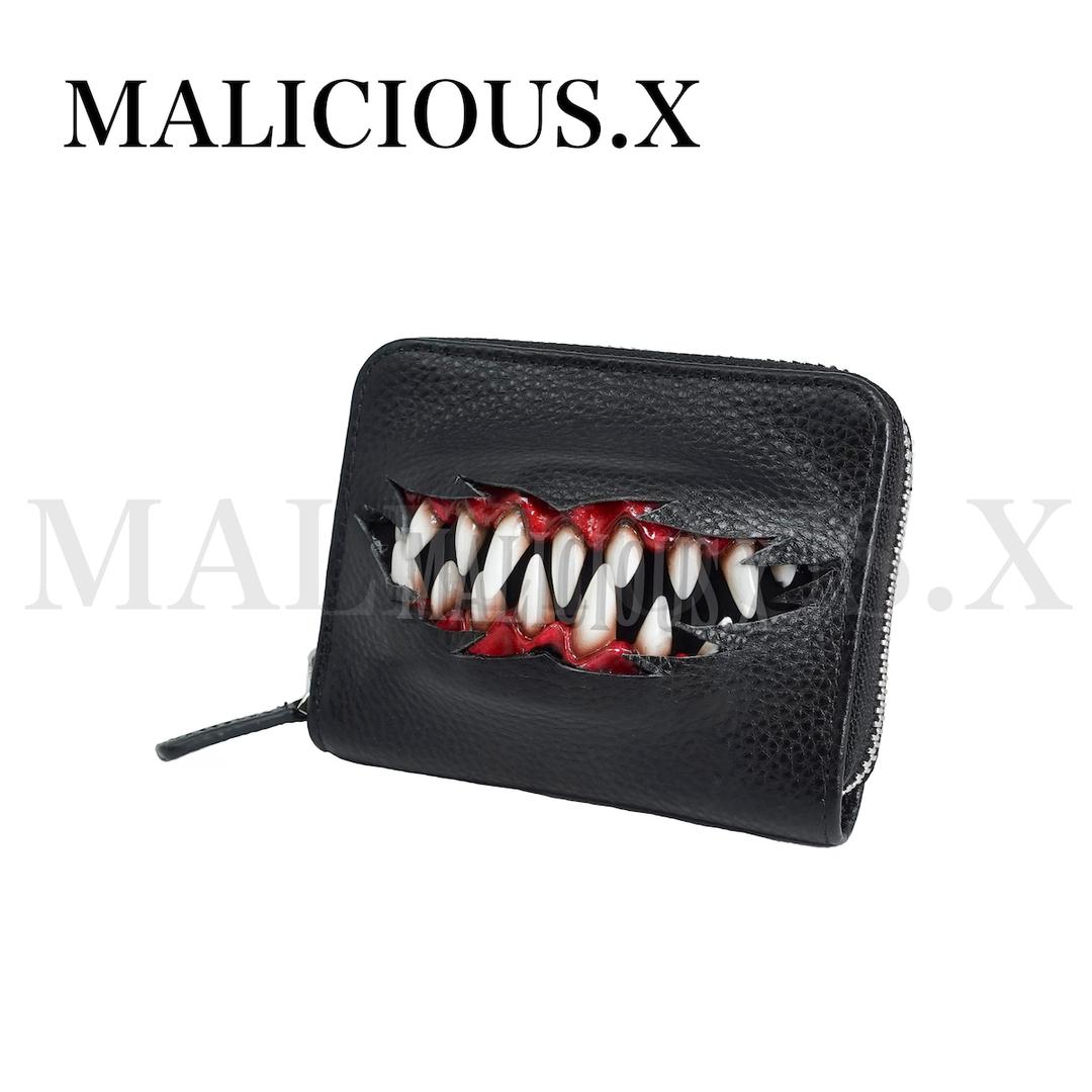 Creature folding zip card & coin case（pocket） | MALICIOUS.X powered by BASE