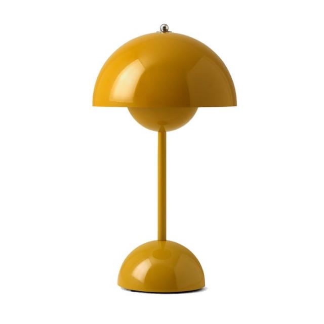 앤트레디션 플라워팟 VP9 포터블 테이블 램프 mustard : 노르딕네스트