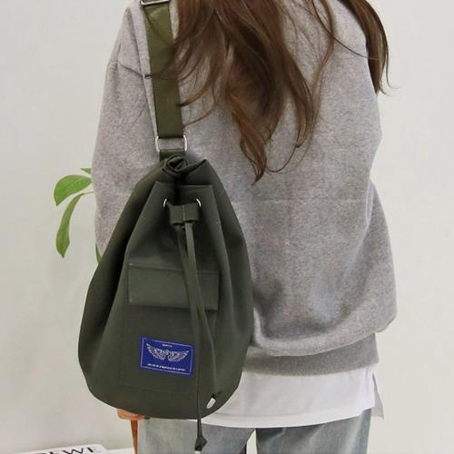 파이크 빈티지 캐주얼 웨이스트 힙색,남자친구 커플 가방 복조리 버킷 슬링백,데일리 투웨이 숄더 크로스백 시밀러룩