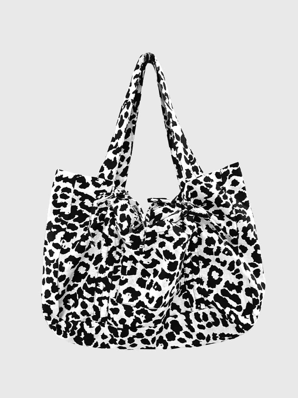 호피 셔링 숄더백