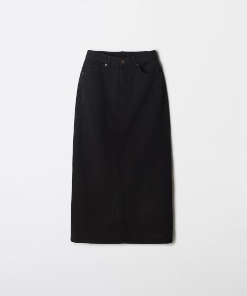 트윌 코튼 롱 스커트_SPWHF49G01