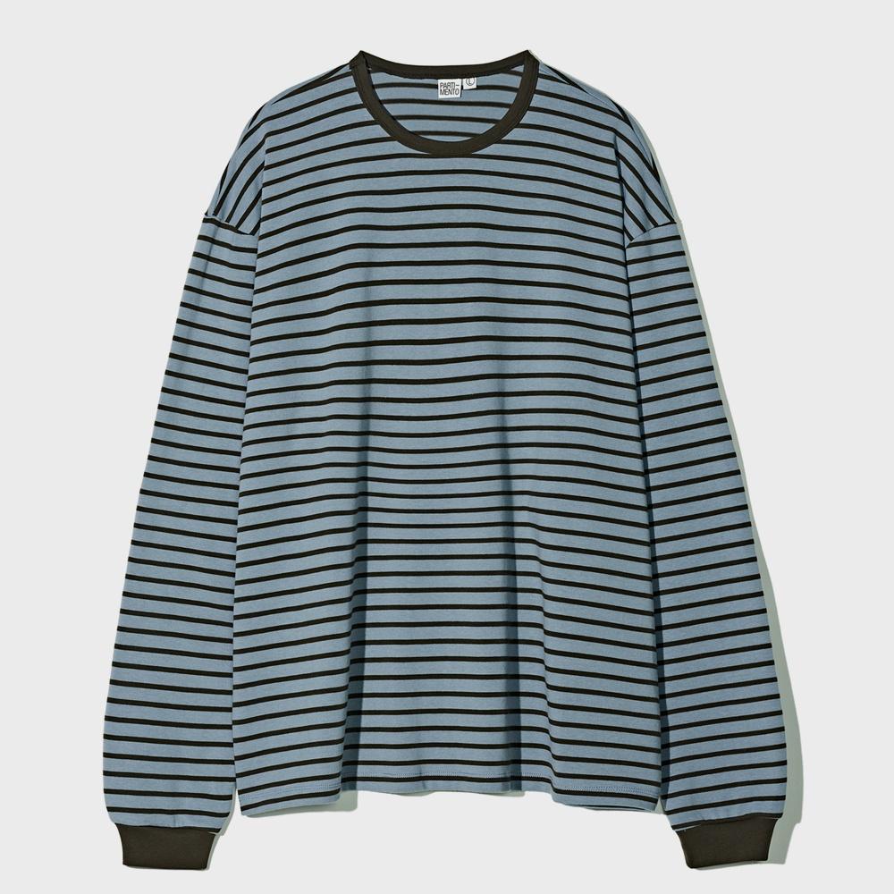 Classic Stripe Long Sleeve Blue