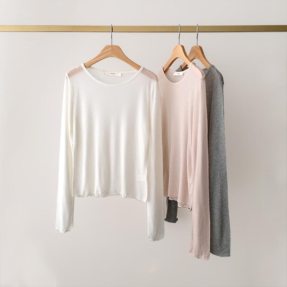 (재진행) riette 리에뜨 캐시 골지 티 ribbed T (아이 핑크 당일)