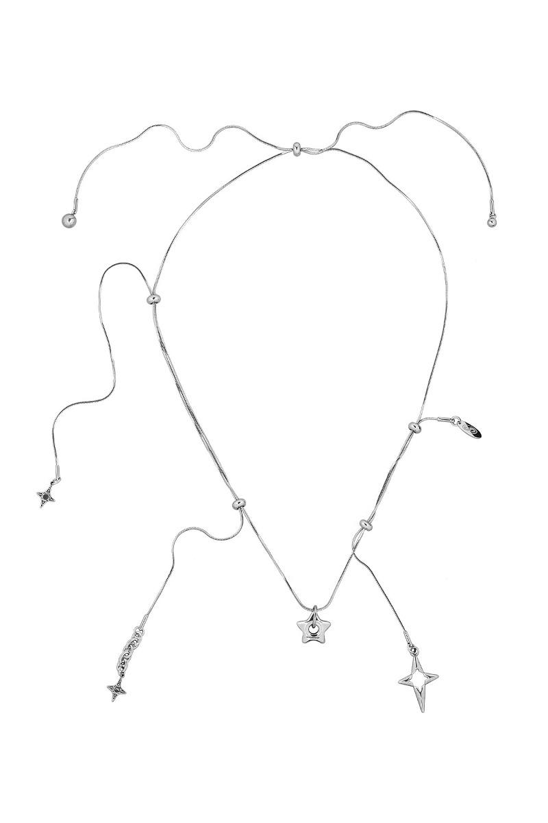 NO.476 [SILVER] STAR TREE NECKLACE