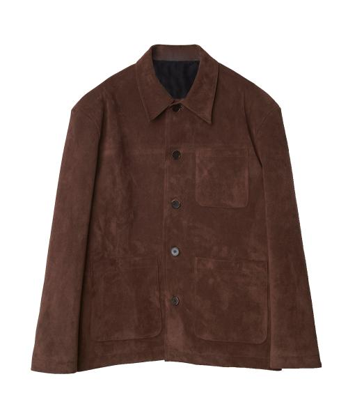 스웨이드 워크 자켓