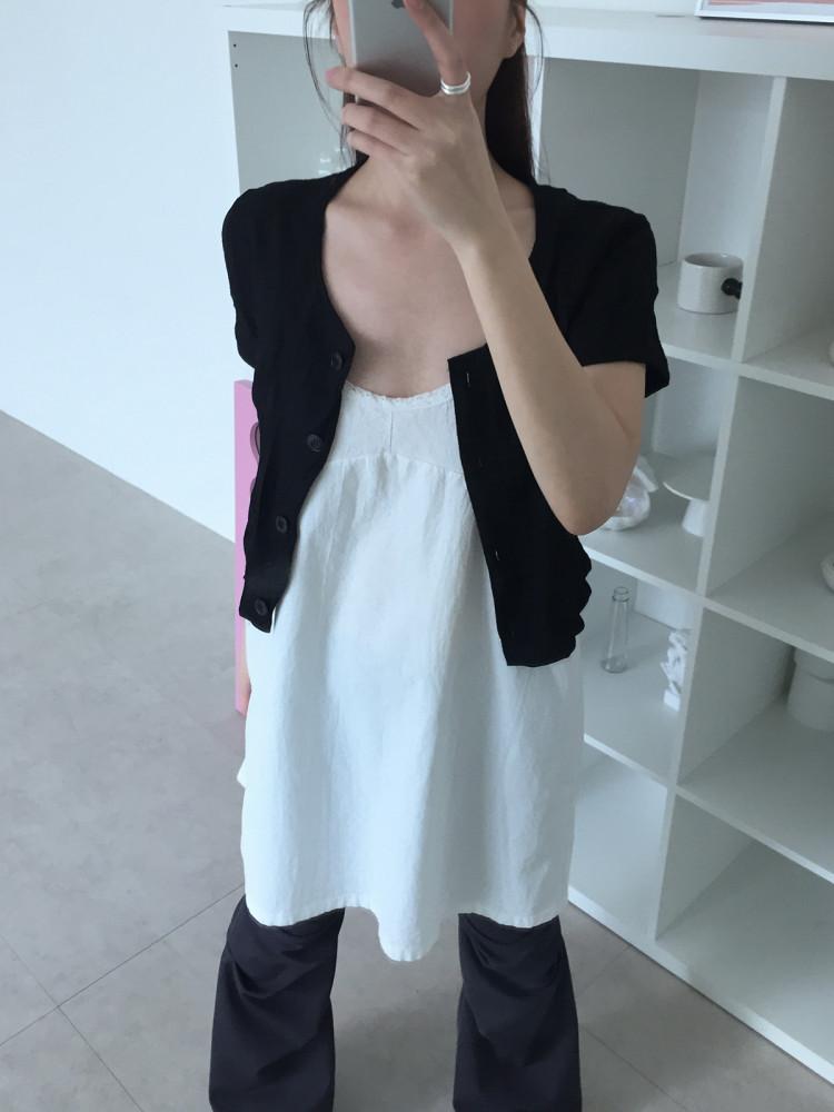 linen mini one-piece