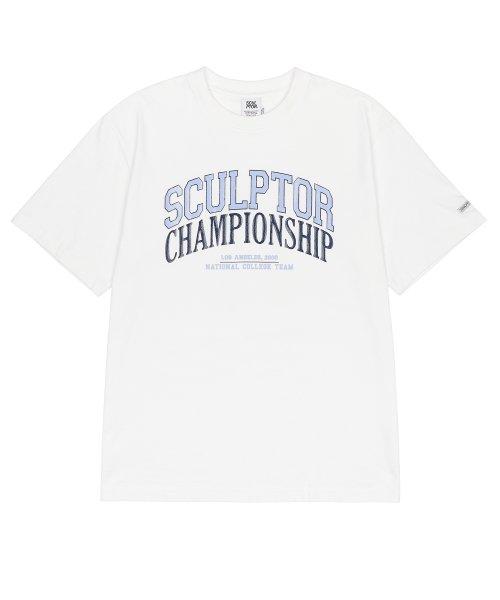 Championship Varsity Tee White