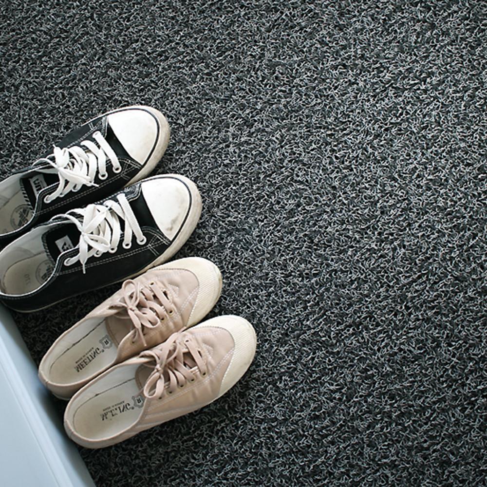 코일 현관매트 내부용 폭60cm 투톤그레이