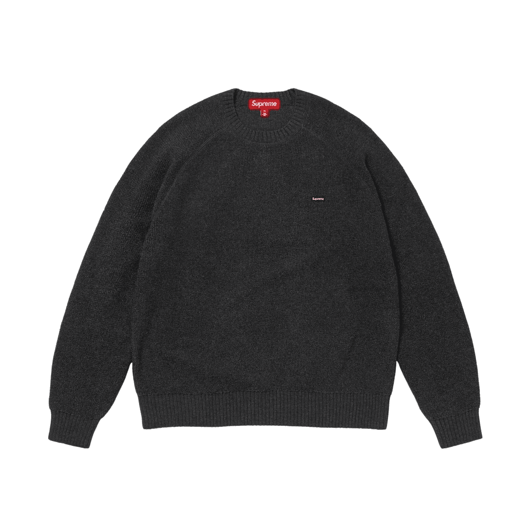 Supreme Terry Small Box Sweater Black - 24FW