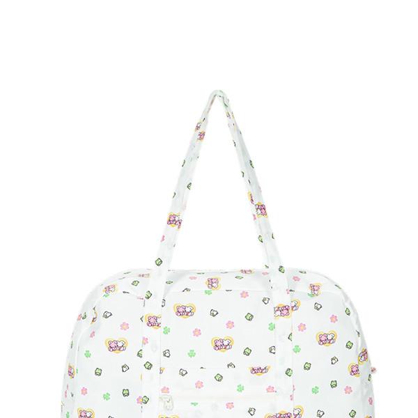 oliwa heart bunny clover duffle bag