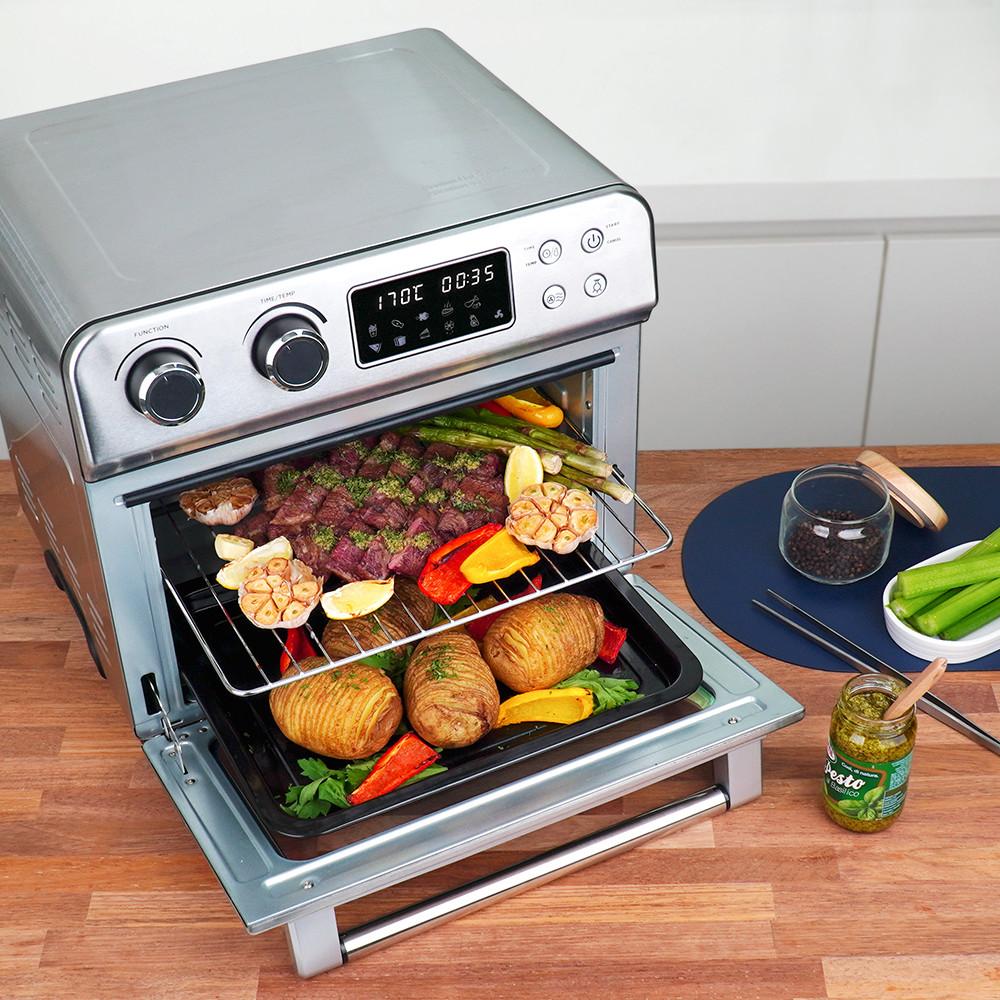 보본 오븐형 대용량에어프라이어 스텐 고구마 치킨 통삼겹 에어프라이