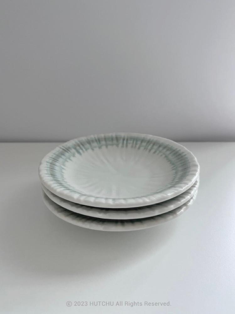 훗츄 Mint Blush Plate (Small) 브런치접시 홈카페감성그릇 집들이선물 생일선물 예쁜그릇 일본접시