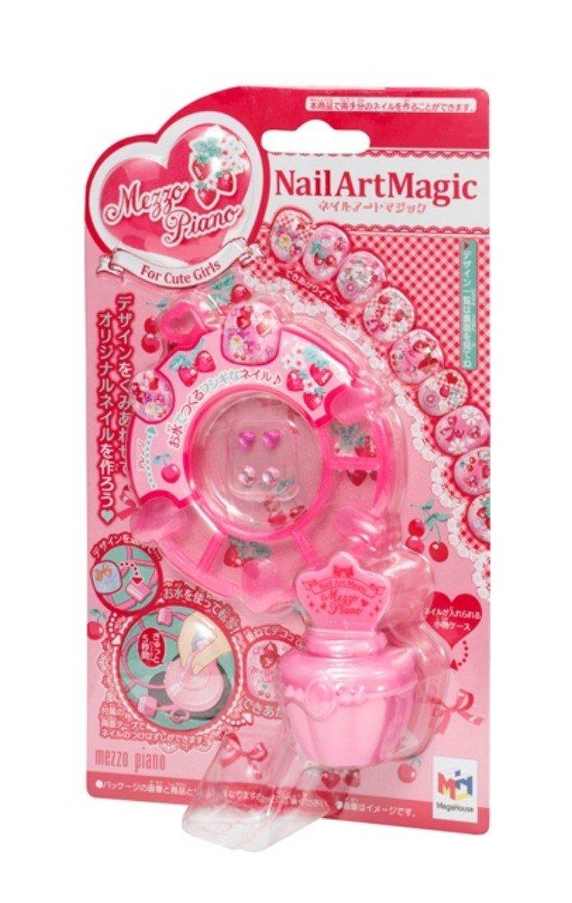 네일 아트 매직 메조 피아노 딸기