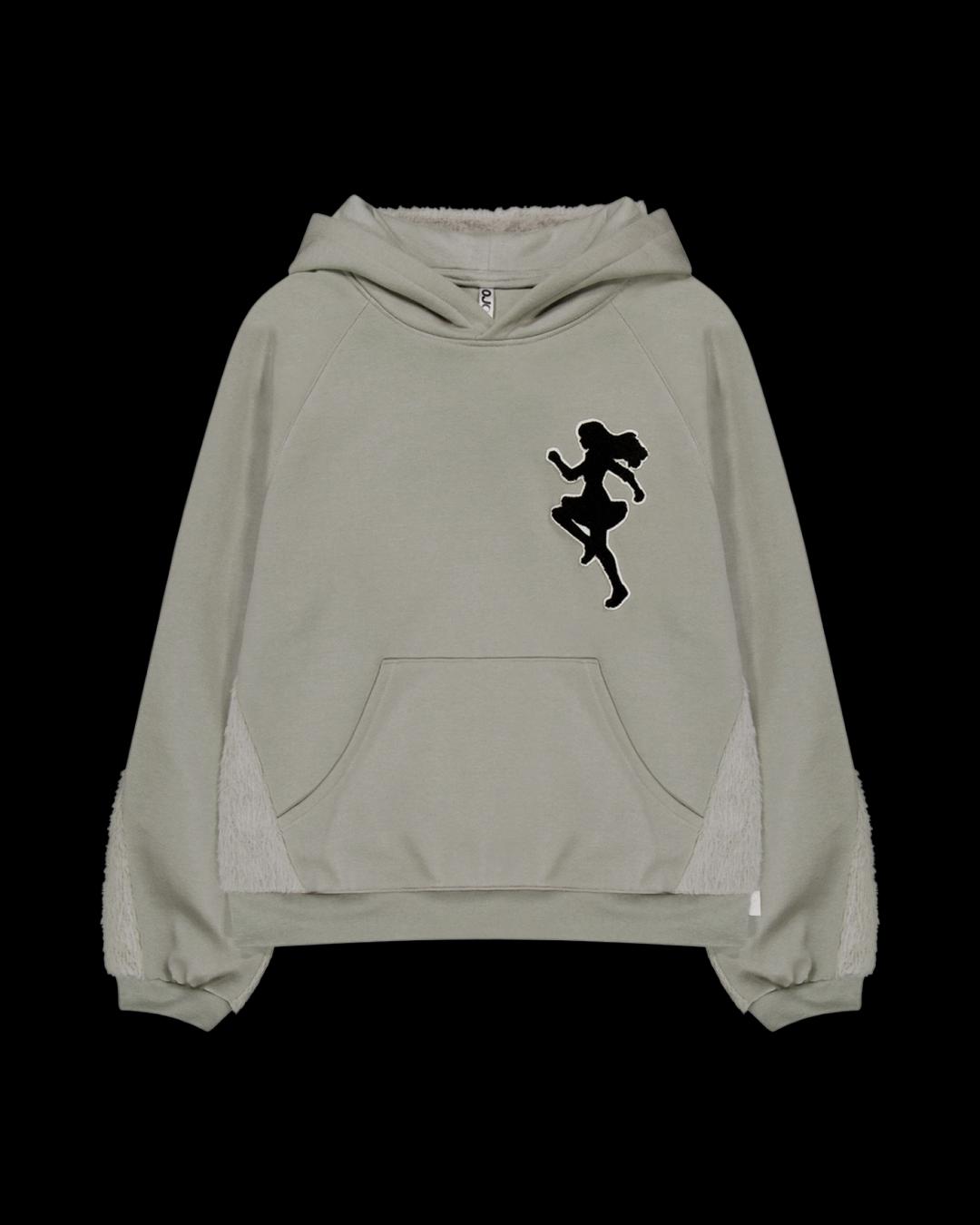 오호스 니트 백 후디 민트 그레이 OJ25FWTS001MGR | 카시나 KASINA