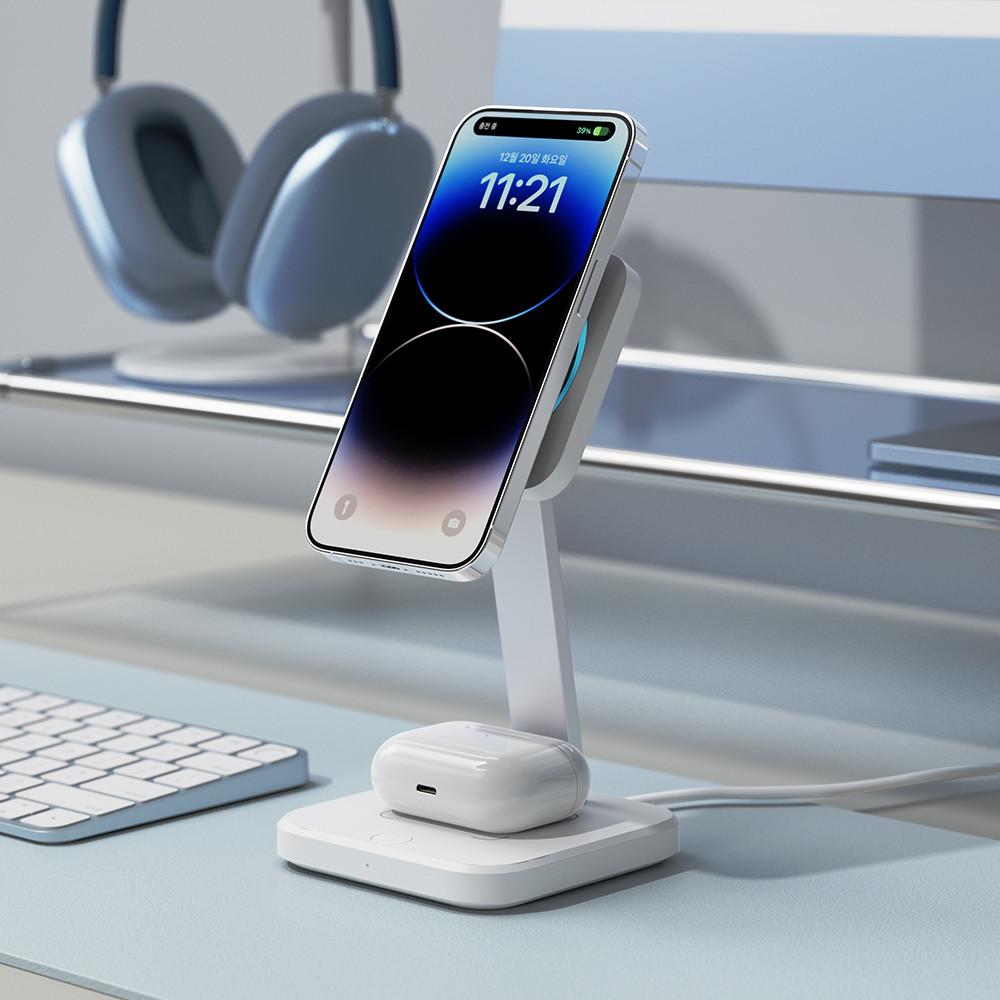 (할로락 링 1개입) ESR 할로락 쿨링팬 2in1 크라이오부스트 맥세이프 충전기 무선충전기 거치대