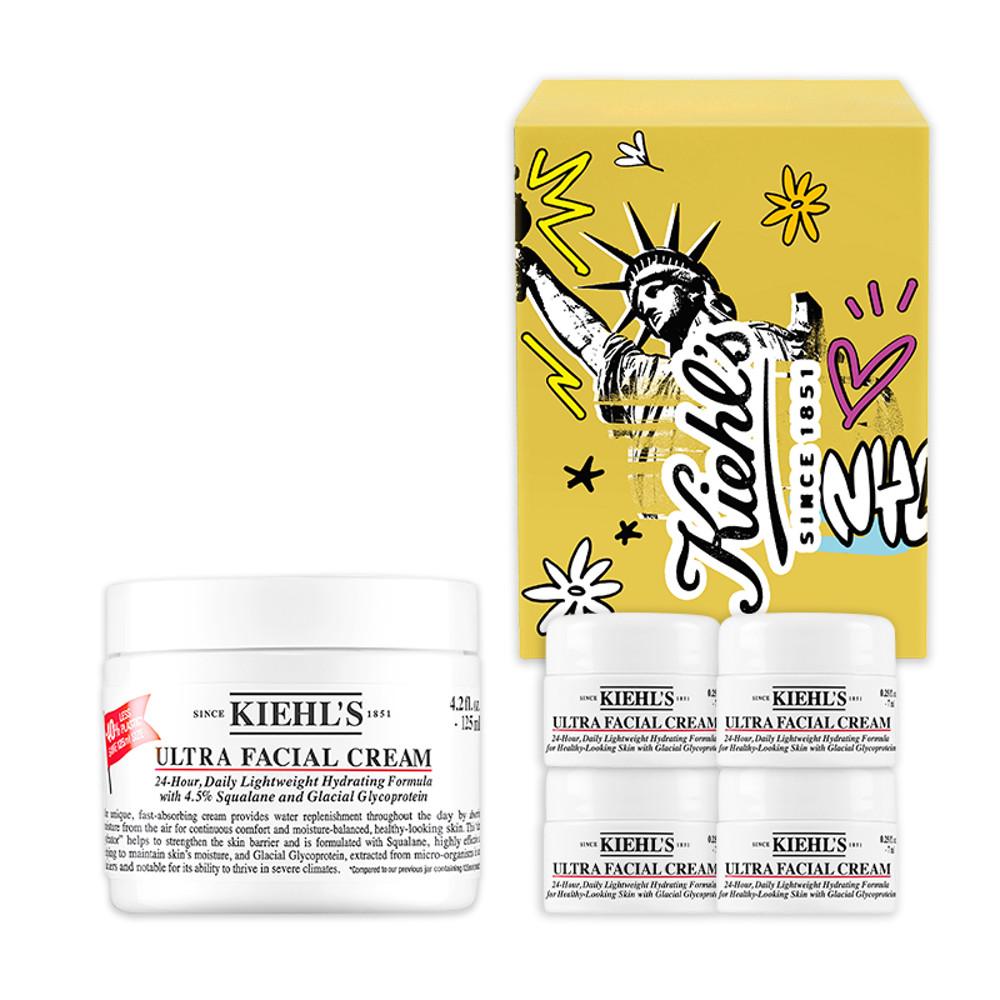 [선물추천] 키엘 NEW 울트라 훼이셜 크림 4.0세대 125ml 세트 (+30,000원 상당 정품용량 증정)