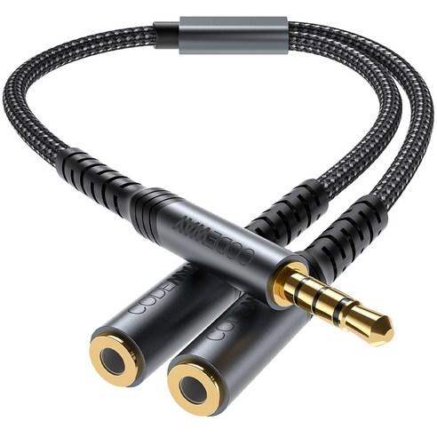 코드웨이 3.5 aux 스테레오 이어폰 분배기 오디오 y잭 케이블 - 케이블/연장선/더블잭 | 쿠팡