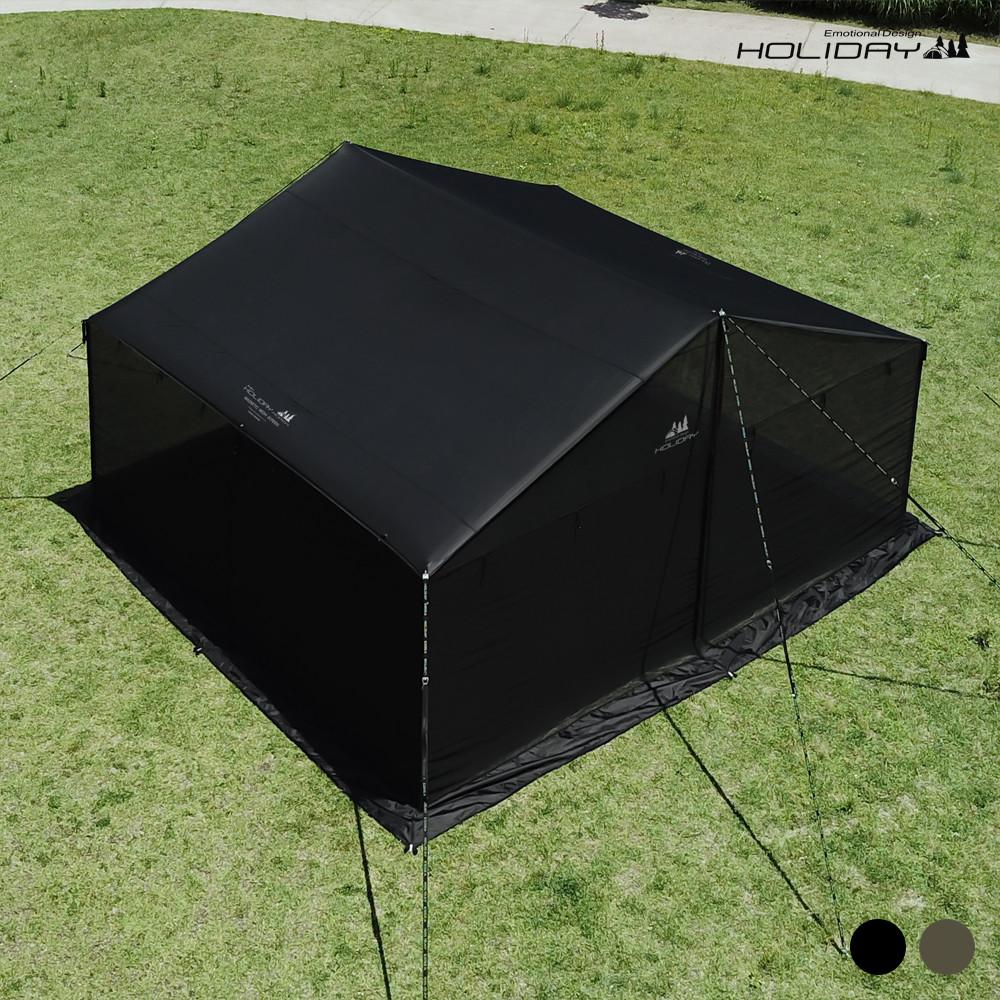 홀리데이 캠핑 렉타 타프 모기장 방염 메쉬 스크린