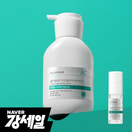일리윤 시카 아크네 클리어 바디워시 400ml+시카바디미스트 30ml