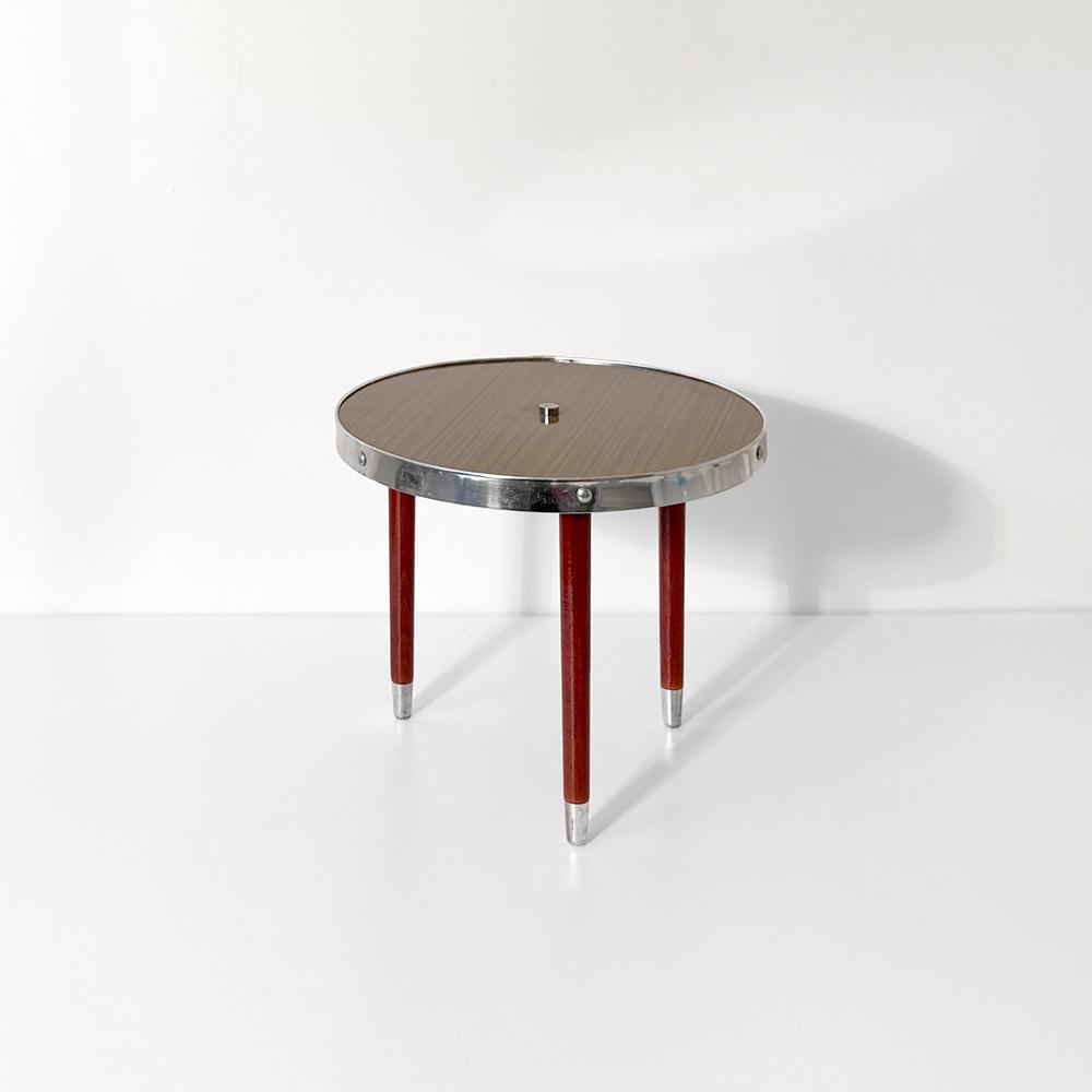 1960s Germany Wood plant stool